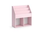 Vicco Libreria Bambini Luigi, 72 X 79 Cm Senza Box Pieghevole, Rosa