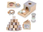 Scatola Didattica Montessori Per Bambini - 6 Giocattoli