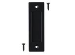 Guscio Per Porta Scorrevole 150 Mm [Nero Opaco] - Maniglia A Guscio - Maniglia Per Porta | Guscio Per Ingresso | Guscio Per Maniglia Per Porte D'ingresso, Porte Scorrevoli, Porte A Soffietto, Garage | Maniglia Per Porta A Soffietto | Guscio Per Porta Scorrevole