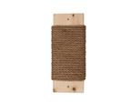 Tiragraffi Per Gatti Tiragraffi Da Parete Tappetino Per Graffi Legno E Sisal 40 X 19 Cm 9963