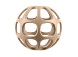 Zopa Teether In Silicone Rotondo, Beige Sabbia