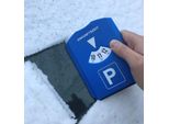 Inf Timer Disco Di Parcheggio Con Raschiaghiaccio Blu