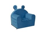 Poltrona Per Bambini, Posto Letto, Divano, Divano Letto, Poltrona, Divano, Divano Per Bambini, Camera Dei Bambini, Pieghevole, Mobili In Schiuma, 49X35X42 Cm, Blu