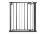 Va-Cerulean Cancelletto Per Scale Cancelletto Per Porte Cancelletto Per Scale Senza Foratura Cancelletto Per Porte Cancelletto Di Sicurezza Per Bambini 75-85 Cm Si Chiude Automaticamente Cancelletto In Metallo Per La Sicurezza Dei Bambini, Nero