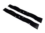 2 X 45 Cm Set Di Lame Per Tosaerba Per Stiga Villa 85M, Mulcher, Maestro - Acciaio Hq