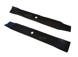 2 X 54 Cm Set Di Lame Per John Deere GX23227 GX23228 X130R X155R Sinistra E Destra