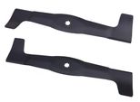 2 X 54,5 Cm Set Di Lame Per Tosaerba Per John Deere / Sabo 107H M170666RT M170668LT