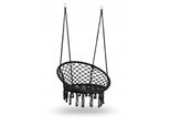 Altalena A Nido Di Cicogna 80Cm Boho Nero