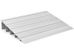 Rampa Per Porte Costway, Rampa Per Sedie A Rotelle In Alluminio Con Design Regolabile E Portata Di 317 Kg, Rampa Con Cordolo Antiscivolo Per Sedie A Rotelle, Passeggini (Altezza 13 Cm)