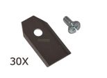 Lama Per Tosaerba 30 X 3,5 Cm - Lama Per Tosaerba Robotizzato Powerworks P3 P5 P7 P10 P15