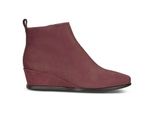 Ecco Scarpe Da Donna Shape 45 In Pelle Bordeaux Con Cerniera Ecco Scarpe Da Donna Shape 45 In Pelle Bordeaux Con Cerniera 37