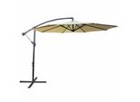 Akord Ombrellone Da Giardino Aster Beige 245X245X245 Cm