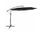 Akord Ombrellone Da Giardino Aster Grigio 245X245X245 Cm