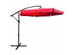 Akord Ombrellone Da Giardino Cynia Rosso 245X245X245 Cm