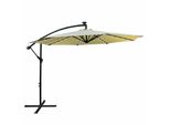 Akord Ombrellone Da Giardino Milin Beige 245X245X245 Cm