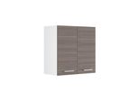 Vicco Pensile Da Cucina R-Line, 60 Cm, Grigio/Bianco