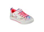 Sneakers Del Marchio Skechers Del Modello Twinkle Sparks - Unicorn Bianco