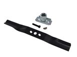 Lama Per Tosaerba 51 Cm + Supporto Lama + Cuneo + Vite Per Tosaerba Brast