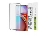 Techsuit Vetro Protettivo A Schermo Intero 111D Per Motorola Edge 40 Pro - Nero KP29988
