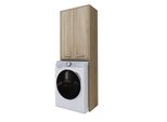 Armadio Per Lavatrice: Con Anta Lunga, Rovere Sonoma, 30 X 64 X 180 Cm