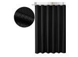 Inf Tenda Da Doccia Impermeabile Per Bagno Nero M