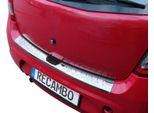 Protezione Paraurti In Acciaio Inox Lucido Per Dacia Sandero I | 2008-2012 | + Smussatura