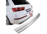 Acciaio Inox Opaco Paraurti Per Audi Q7 Ii, Da 2015 Tipo 4M Con Bisello