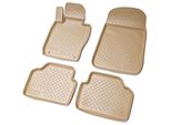 Tappetini In Gomma Per Bmw Serie 3 E90 E91 Limo Touring Bj 2005-2012 | Beige Con Bordo