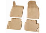 Tappetini In Gomma 3D Per Ford Ecosport | Bj Dal 2012> | Beige Personalizzati Con Bordo