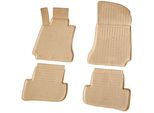 Tappetini In Gomma 3D Per Mercedes Classe C | W204 | S204 | 2007-2014 | Beige