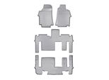 3D Gomma Tappetini Per Hyundai H1 Da Bj 2018 > Grigio Misura Esatta + Bordo