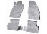 3D Gomma Tappetini Per Opel Corsa D E Anno Di Cost. 2006-2019 Grigio Con Bordo