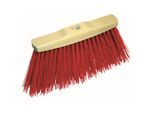 Greenmill GR5200 Scopa Con Manico In Legno Laccato E Filo Per Manico, Larghezza: 25,5 Cm