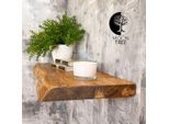 Moontree | Mensola Da Parete In Legno Rustico Ventura, 120Cmx30Cmx4,4Cm, Quercia Scura | Mensola Da Appendere, Mensola Da Parete In Legno Per Soggiorno