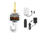 Vevor Bilancia Da Gioco Digitale 5 000 Kg, Bilancia Da Appendere Digitale Con Alta Precisione, Bilancia Elettronica Da Gru Bilancia Da Appendere Digitale Gancio, Mini Bilancia Da Appendere Portatile Con Display Lcd Per Valigie Da Viaggio, Pesca