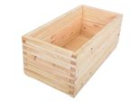 Rojaplast Maxi Vaso Da Fiori In Legno 100 X 50 X 40 Cm Legno Di Pino 48/20