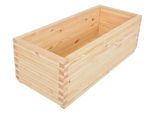 Rojaplast Vaso Doppio Gigante 120 X 50 X 40 Cm In Legno Di Pino 48/21