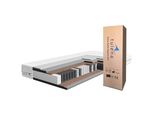 Materasso Tulena Nox 90 X 200 Cm Con Nucleo A Molle Insacchettate, Materasso A Molle Dure - Rivestimento Lavabile - Basic , H4 / H5