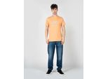 T-Shirt Guess "Embro"" - M3GI30K8FQ4 - Arancione- Taglia: M(Eu)"