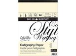 Carta Da Disegno Calligrafica Daler Rowney Skicář 30 A4 90 G