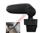 Bracciolo Centrale Bracciolo Clappable Tessile Nero Per Opel Astra H 2004-2010