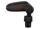Bracciolo Centrale Bracciolo Clappable In Pelle Nera Per Opel Astra G 1998-2010