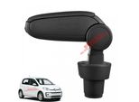 Bracciolo Centrale Bracciolo Clappable Tessile Nero Per Vw Volkswagen Up! (3 E 5 Porte) 2011-2019