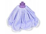 Inserto Mop In Microfibra Bianco E Lilla