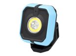 Lampada Da Officina 10W Cob Led, 1000 Lm + 3W Led 350 Lm, A Batteria
