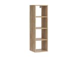 Vicco Scaffale A Muro Wido, 30 X 100 Cm Con 4 Ripiani Aperti, Antracite/Sonoma