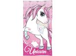 Telo Mare In Cotone Per Bambini 70X140 Unicorno Unicorno