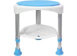Sessamen-Lp Sgabello Da Doccia Girevole A 360° Sedia Da Doccia Sgabello Da Bagno Aiuto Doccia Regolabile In Altezza Sedile Da Doccia Sedile Da Bagno Con Ventose ( Modello B)