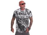 Maglietta Yakuza Specialist Allover Regular Uomo, Bianco, S