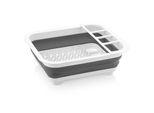 Scolapiatti Pieghevole Scolapiatti Scolapiatti 36,4X31X11,7Cm Bianco